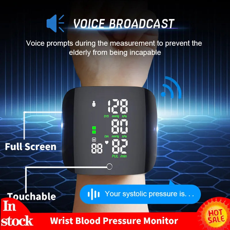 SmartTouch LCD Blood Pressure Monitor